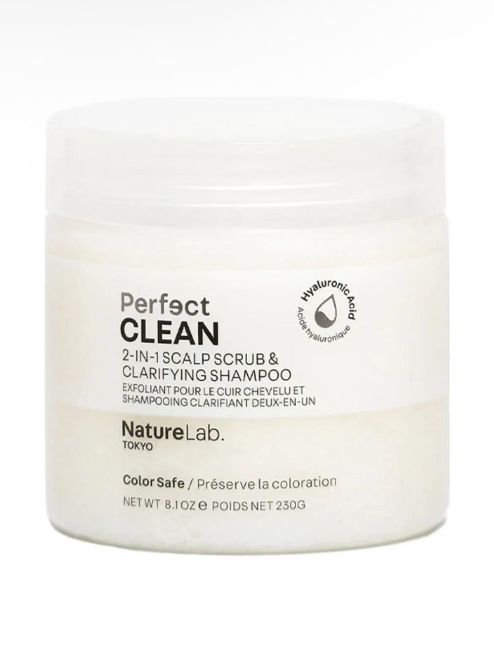 NatureLab Tokyo Perfect Clean 2-in-1 Scalp Scrub & Clarifying Shampoo 8.1 oz